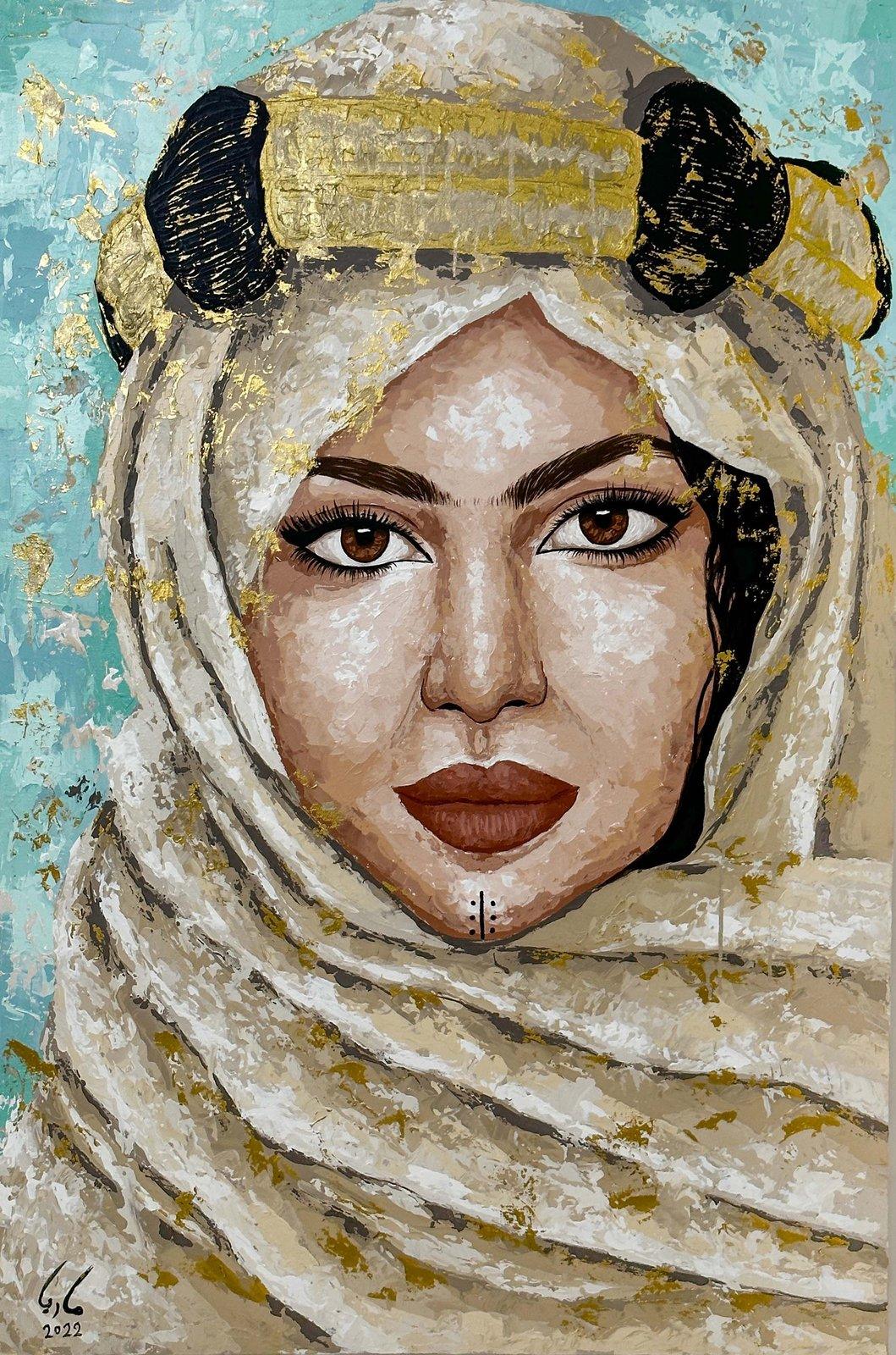 Homeland — acrylic painting by Marya Mayan, 2022