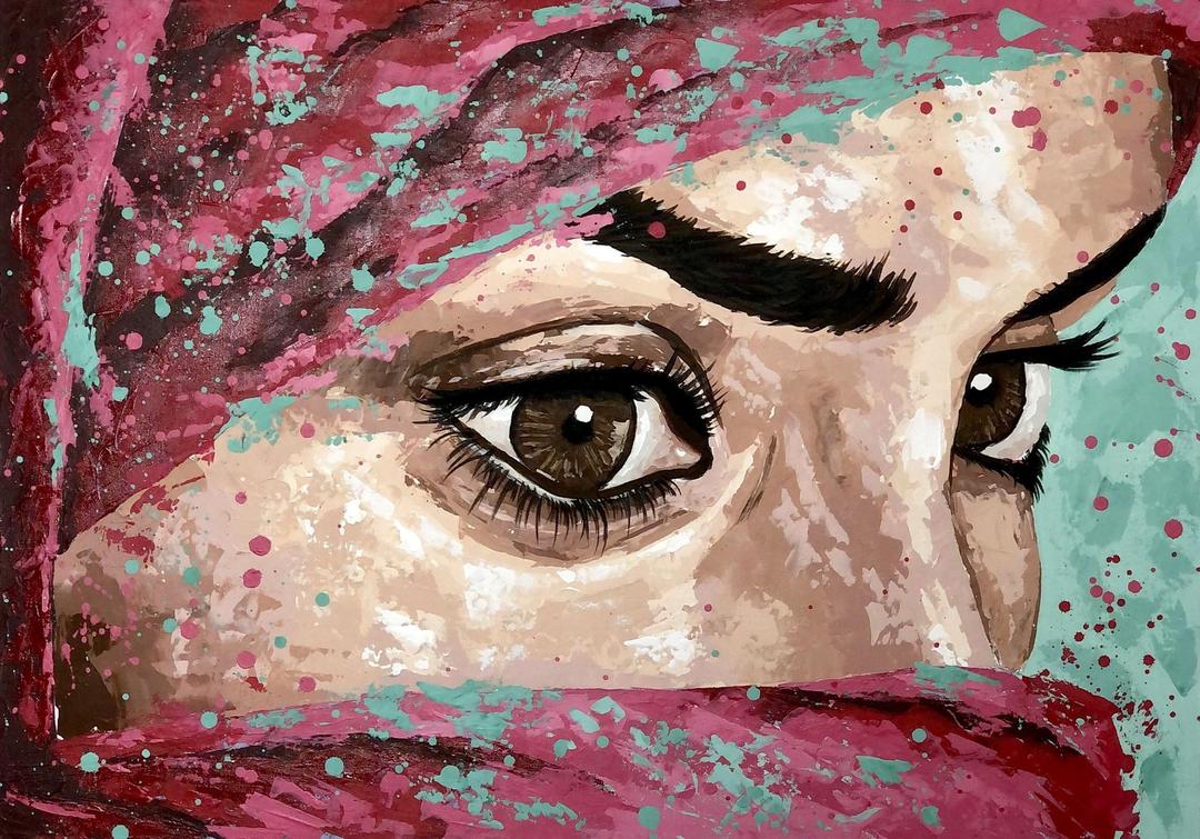Untitled — acrylic painting by Marya Mayan, 2026