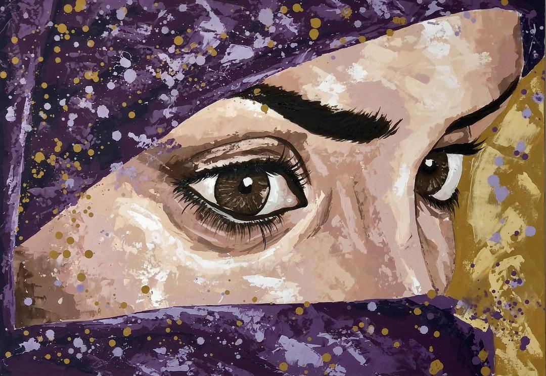 Untitled — acrylic painting by Marya Mayan, 2026